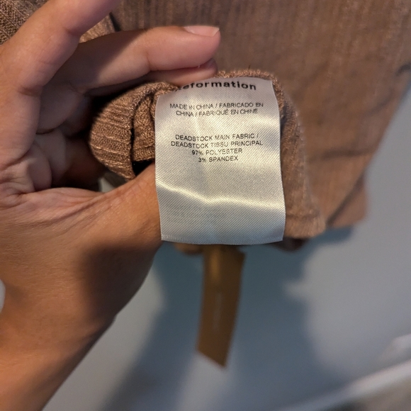 Reformation Mocha Knit Tank - Picture 5 of 5